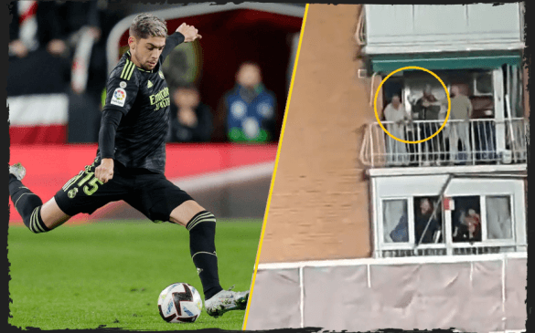 ბურთი აივანზე შეაგდო - ვალვერდეს სახალისო ეპიზოდი რაიო ვალეკანოსთან