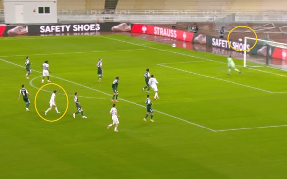 გასროლა და გოლი შედევრი! კიტეიშვილმა პანათინაიკოსს გაუტანა