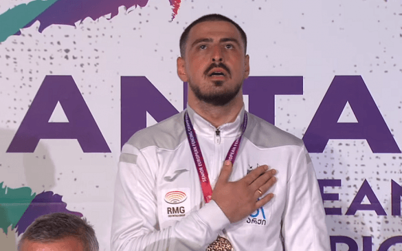 ორჯერ აჟღერებული საქართველოს ჰიმნი ანტალიაში