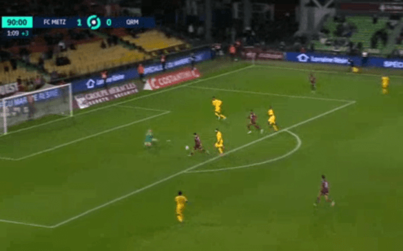 მიქაუტაძის გოლი - მეკარეს ლამაზად გადაუგდო