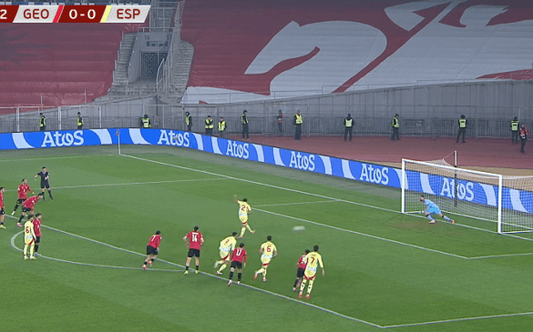 ოიარსაბალმა პენალტიდან გაიტანა | ესპანეთი დაწინაურდა