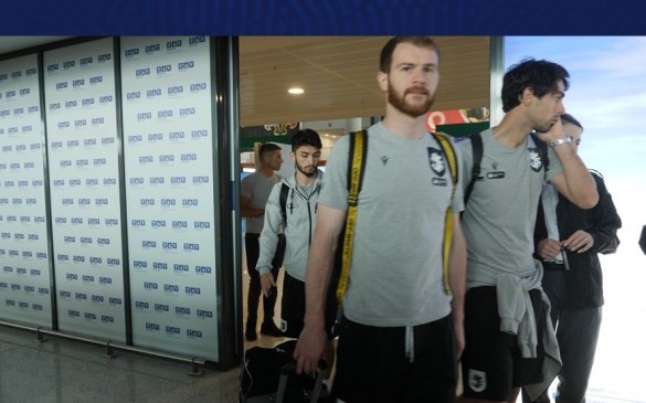 ეროვნული ნაკრები სამშობლოში დაბრუნდა