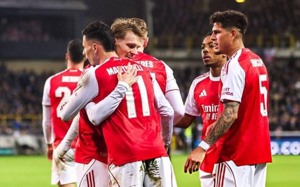 ბრიუგე - არსენალი 0:3