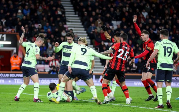 ბორნმუთი - მანჩესტერ სიტი 1:4