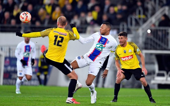 საფრანგეთის თასი - პაის დე კასელი - პსჟ 0:7