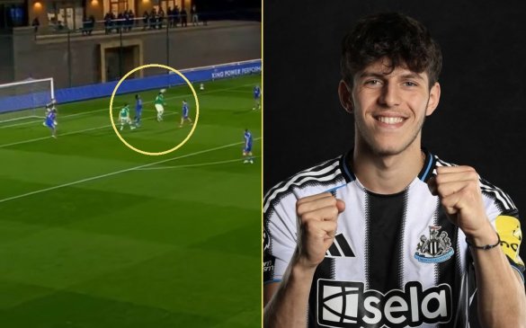 გოლი ოფიციალურ დებიუტში - სალიამ ლესტერს გაუტანა (U21)