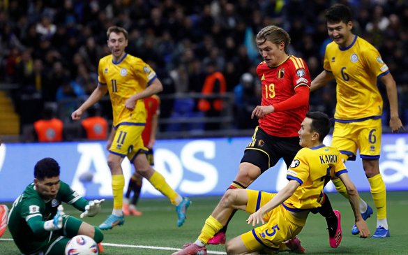 ყაზახეთი - ბელგია 1:1