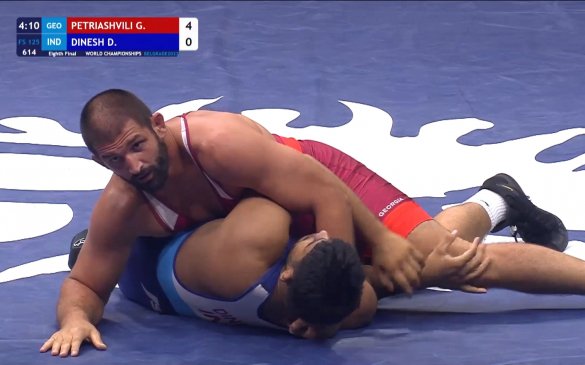 მსოფლიო ჩემპიონატი - გენო პეტრიაშვილი მეოთხედფინალში გავიდა