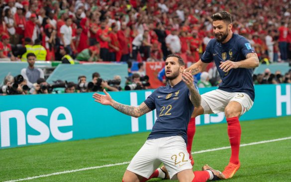 ტეო ერნანდესის გოლი - საფრანგეთი მაროკოსთან დაწინაურდა