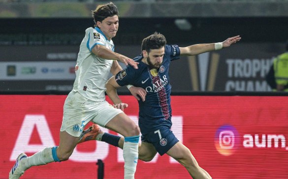 ხვიჩა კვარაცხელიას მომენტები მარსელის წინააღმდეგ