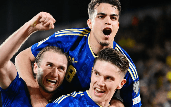 უკრაინა - შვედეთი 1:3