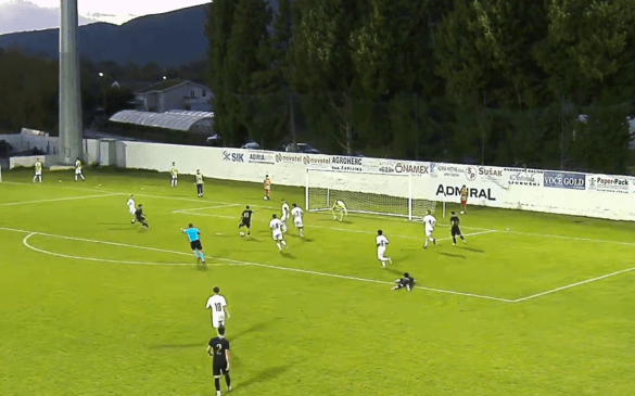 UEFA-ს ახალგაზრდული ლიგა: რეზი დანელიას გოლი ზრინსკის კარში