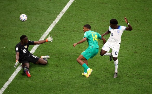 საკამაც შეაგდო - ინგლისი სენეგალს ანადგურებს