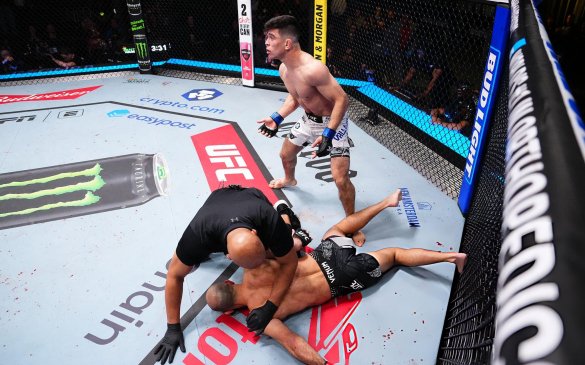 კევინ ვალეხოსმა ჭიკაძე ნოკაუტით დაამარცხა