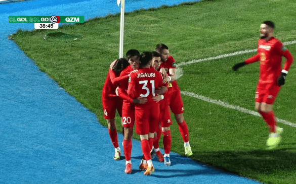 ჯიღაურის გოლი | თავით შეაგდო და რონალდუს სტილში აღნიშნა 