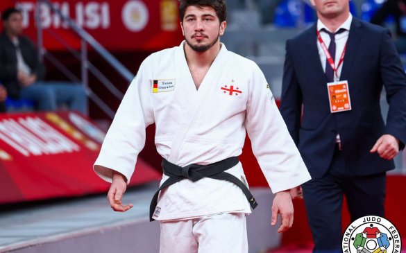 მაისურაძე მეოთხედფინალში გავიდა - ლუკამ სერბი მეტოქე დაამარცხა