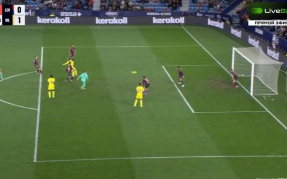 ლევანტეს გაუტანა - მიქაუტაძის მორიგი გოლი ლა ლიგაში