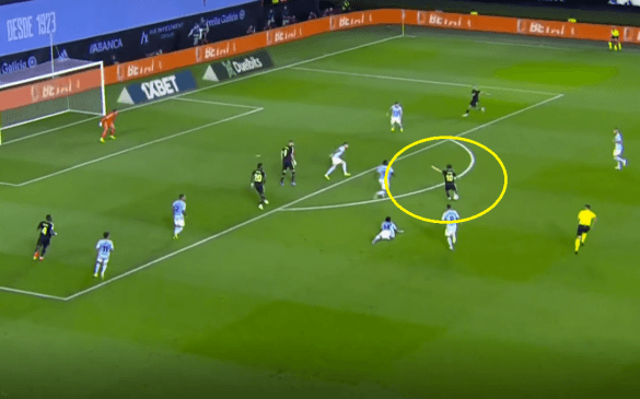 შორეული გასროლა - მოდრიჩის მაგარი გოლი სელტასთან