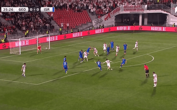 კაპიტანმა გაიტანა! კვარაცხელიას გოლი ისრაელის კარში