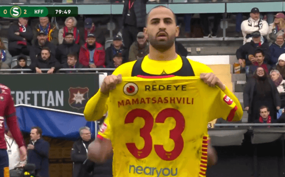 მამაცაშვილის ორი ბრყინვალე გოლი | ქართველი მცველის დუბლი შვედეთში